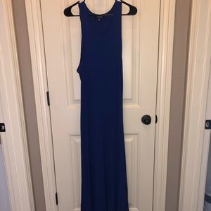 Cobalt Blue Ralph Lauren Maxi Dress